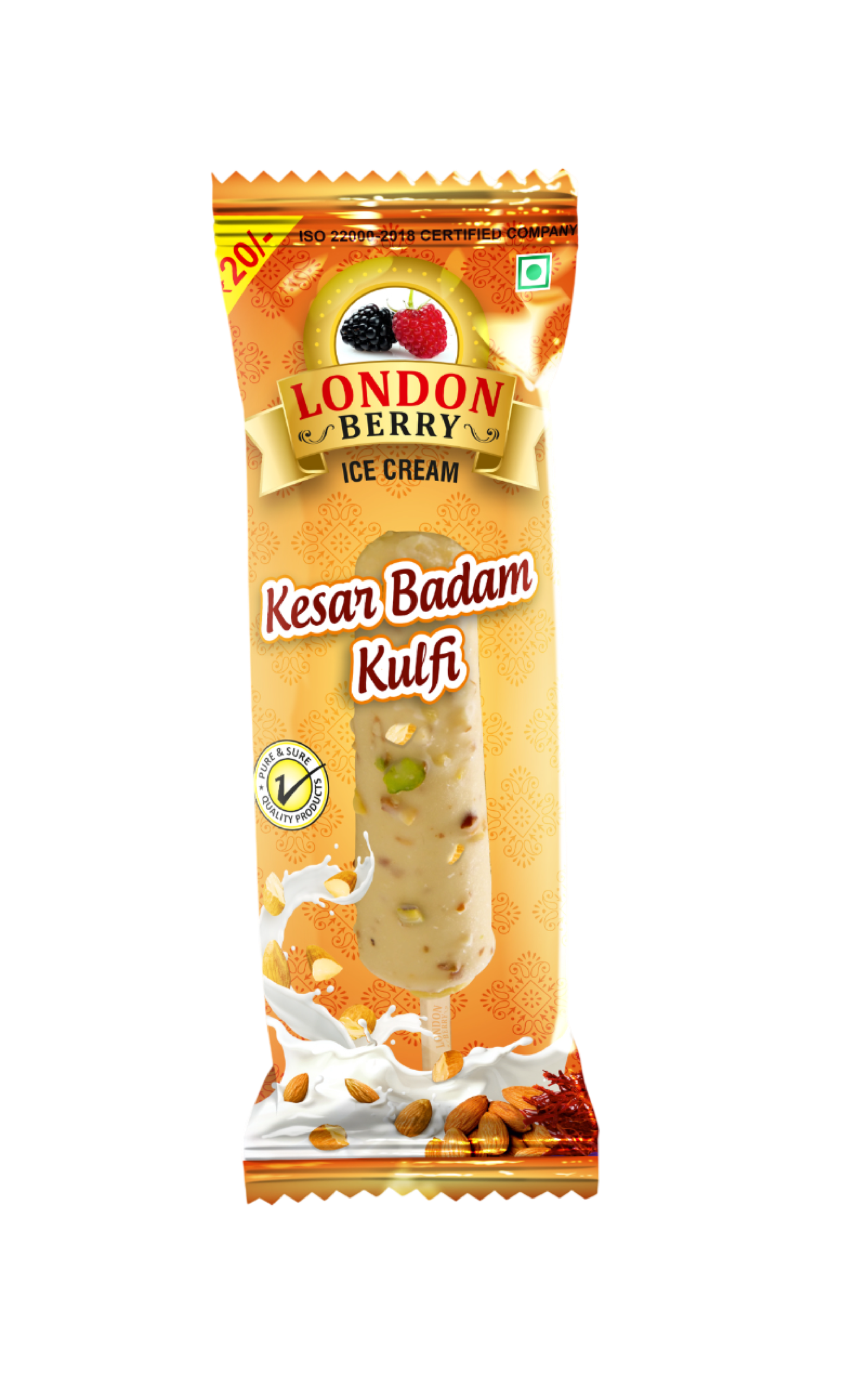 London Berry Ice Cream